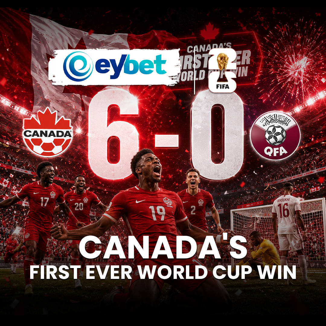 Canada 6-0 Qatar Canada's First Ever World Cup Win