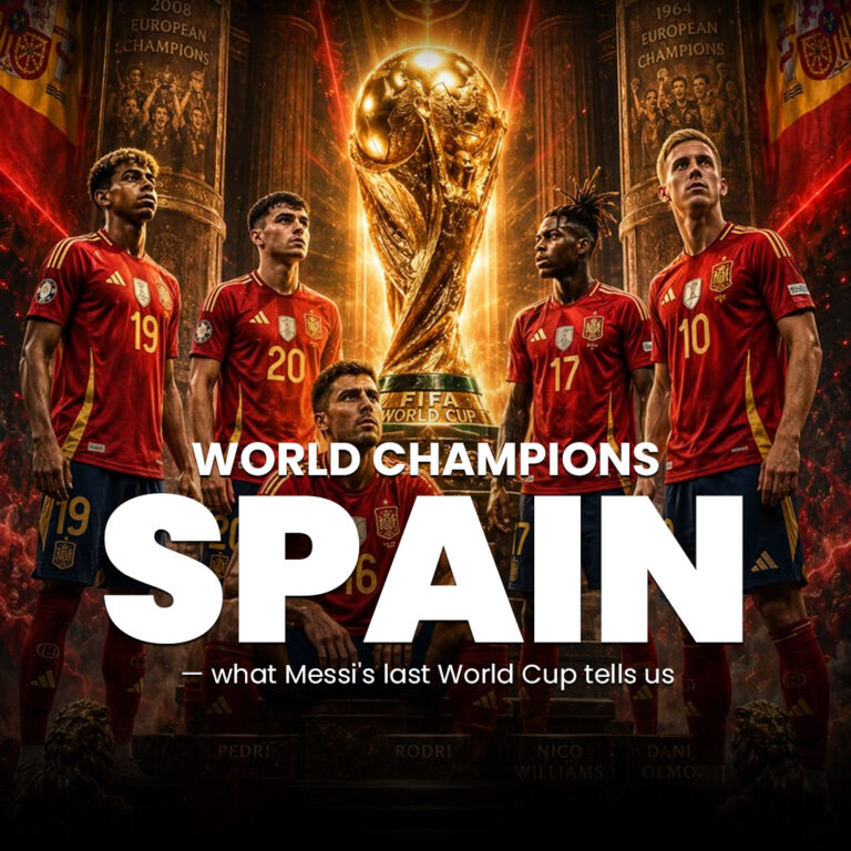 Messi's Last World Cup Ends — Spain Take the Crown