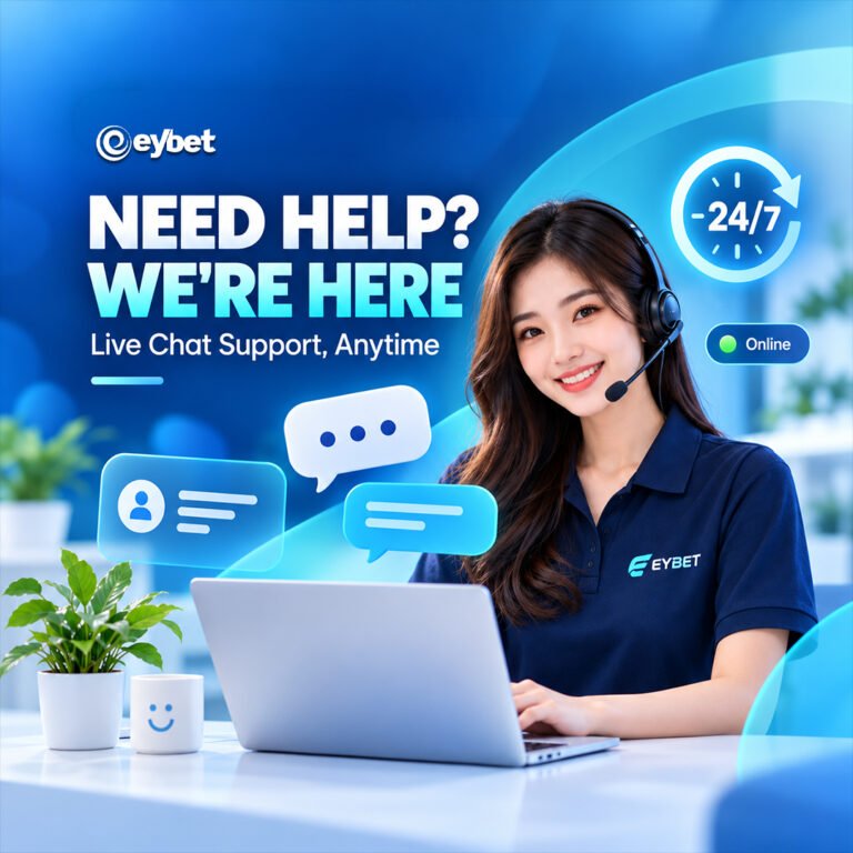 How to get help fast at Eybet — live chat and the channels around it.