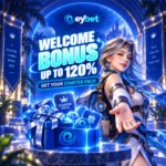 First deposit, first bonus. Here's how Eybet's welcome bonus works for new Malaysian players.